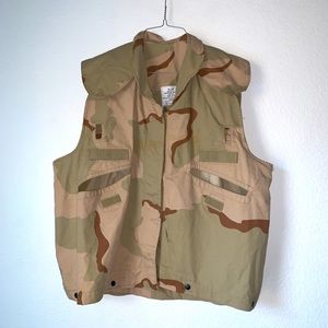 military cest men size s/m camo